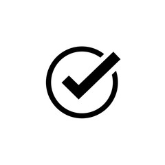 Poster - Check mark icon, Tick icon symbol vector illustration
