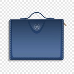 Poster - Hand case icon. Realistic illustration of hand case vector icon for web design
