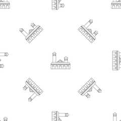 Poster - Lighthouse icon. Outline illustration of lighthouse vector icon for web design isolated on white background