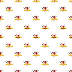 Poster - bowling pattern seamless vector repeat for any web design