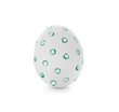 © New Africa - Decorated Easter egg on white background. Festive tradition