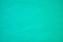 The Texture Of Plastered Tiffany Blue Or Turcuoise Wall, Background