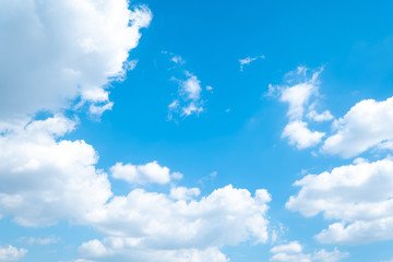 Wall Mural - beautiful blue sky clouds for background.