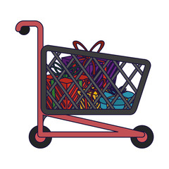 Canvas Print - Shopping cart symbol