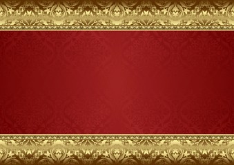 decorative background with old-fashioned patterns