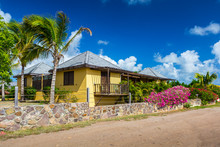 Caribbean House In Antigua, West Indies