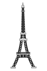 Wall Mural - eiffel tower monument