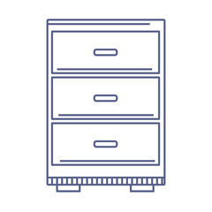 Sticker - filling cabinet icon