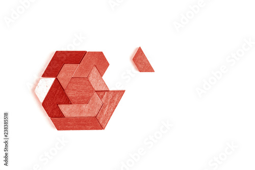hexagon tangram puzzle