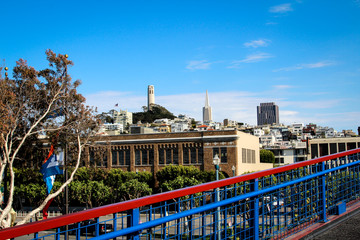 Wall Mural - USA, San Francisco, Bucht von San Francisco, Gefängnisinsel, Alcatraz 