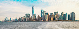 Fototapeta Nowy Jork - New York / Manhattan skyline seen from the south.