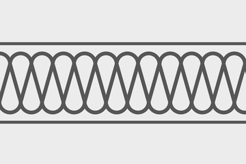 Insulation CAD pattern wiggly lines