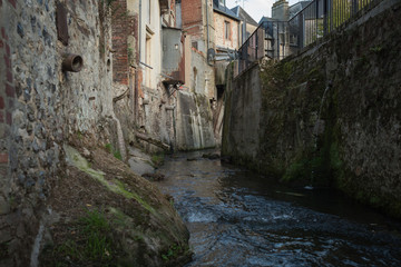 Wall Mural - French port resort town Honfleur