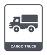 © Meth Mehr - cargo truck icon vector
