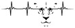 Lion heartbeat #isoliert #vektor - Löwe Herzschlag