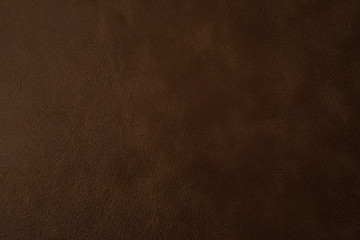 Brown leather texture background, genuine leather