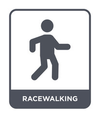 Wall Mural - racewalking icon vector