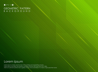 Wall Mural - Abstract background gradient green stripe line design business.