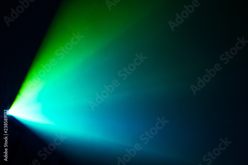 Beautiful Green And Blue Shade Color Wide Lens Projector With Light