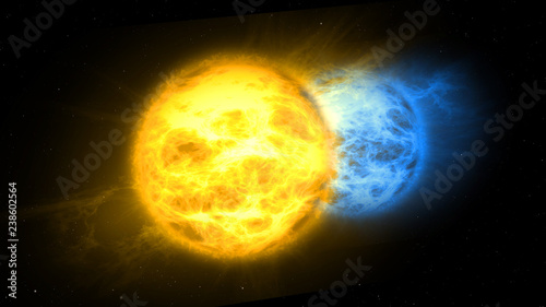 Albireo Two Suns Solar System Buy This Stock Illustration