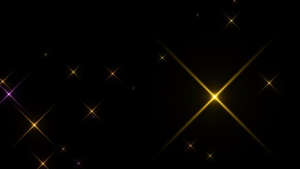 Wall Mural - twinkle stars overlay background