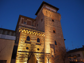 Canvas Print - Tower of Settimo in Settimo Torinese