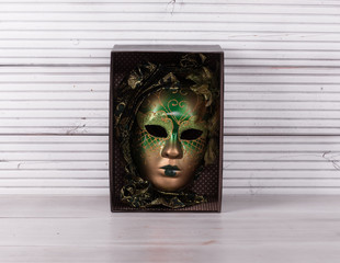 Wall Mural - abstract venetian masquerade elegant mask