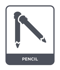 Wall Mural - pencil icon vector