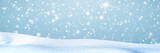 Fototapeta Natura - Snow Landscape with falling snow for background.