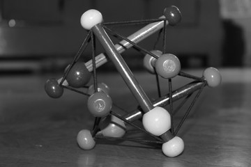 3d render of molecule