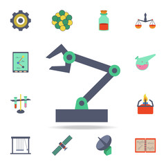 Poster - colored robot icon. Detailed set of colored science icons. Premium graphic design. One of the collection icons for websites, web design, mobile app