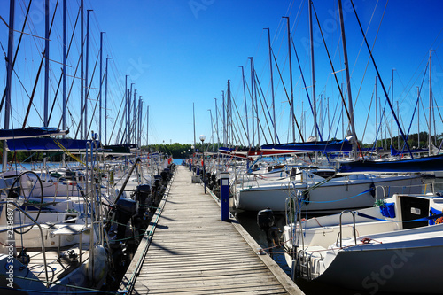 Mazury-Yacht Port Piękna Góra k.Giżycka