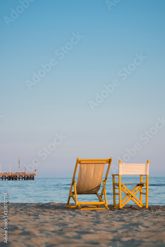 Forte Dei Marmi Spiaggia E Pontile Buy This Stock Photo