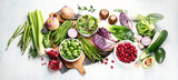 Seasonal vegetables for healthy cooking