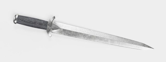 Realistic 3d Render of Viking Dagger