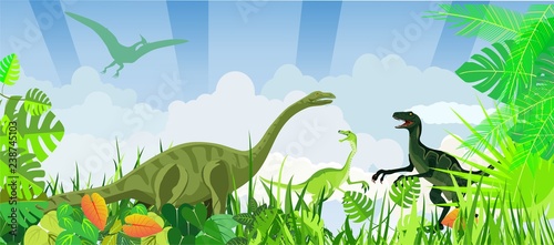 dinozaury-z-czasow-jurajskich-prehistoryczne