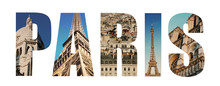 Paris France Collage