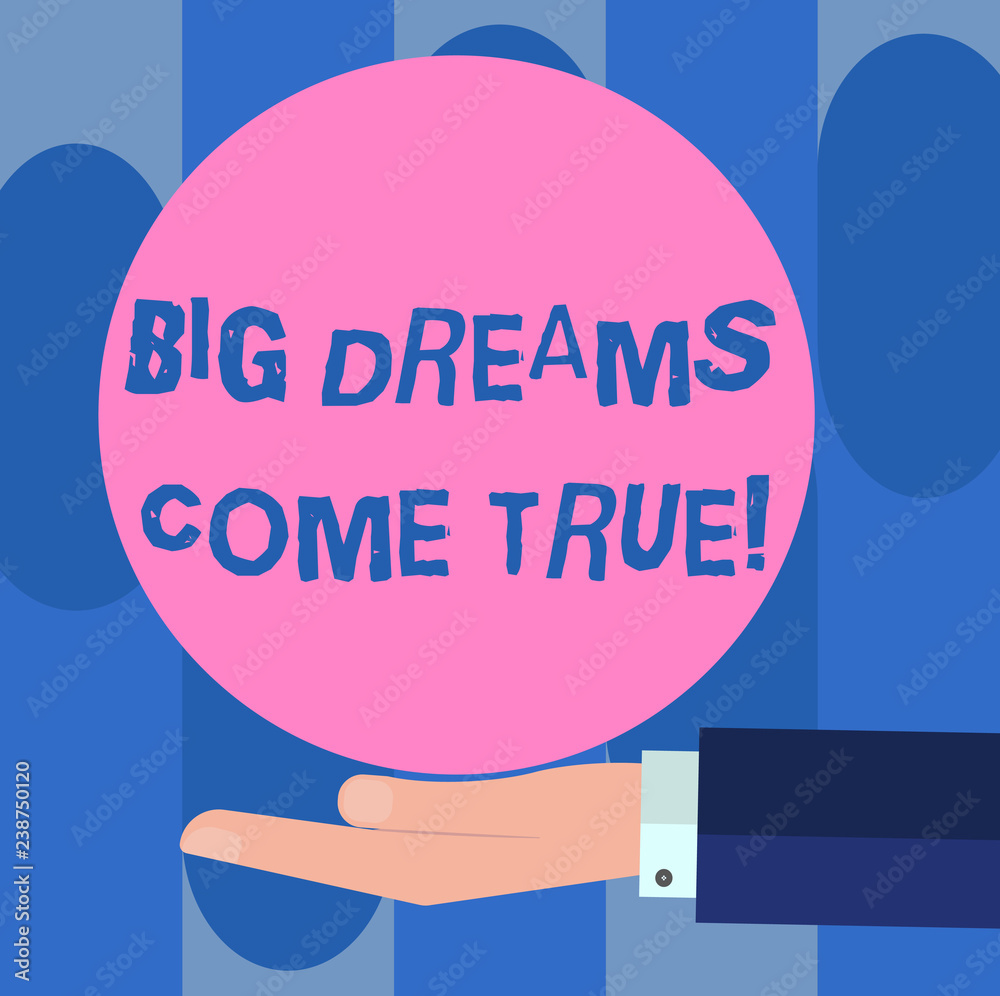 Dream As Big As You Want Because They Come True Everyday | Picture