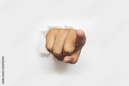 Fotomural I want you - we want you pointing finger