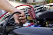 © 1981 Rustic Studio - Hand of woman checking engine of car Maintenance