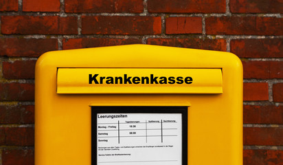 Sticker - Krankenkasse Briefkasten