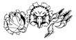 An eagle bird basketball sports mascot cartoon character ripping through the background holding a ball