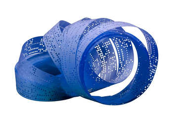 Punched tape containing computer program text