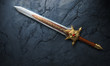 Beautiful fantasy sword
