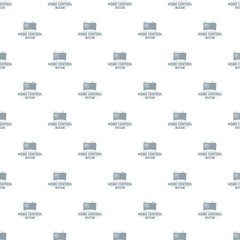 Poster - Smart building pattern vector seamless repeat for any web design