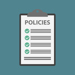 Policies document icon