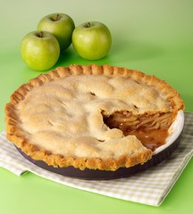 Sticker - APPLE PIE CLOSE UP FOOD IMAGE