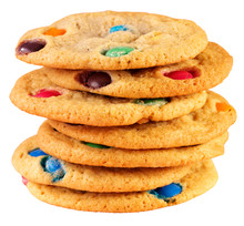 COOKIES WITH SMARTIES  CLOSE UP FOOD IMAGE