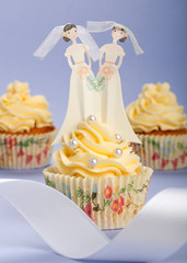 Sticker - WEDDING CUPCAKES   