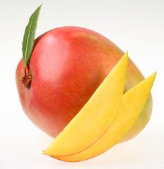 Wall Mural - MANGOES   CLOSE UP FOOD IMAGE